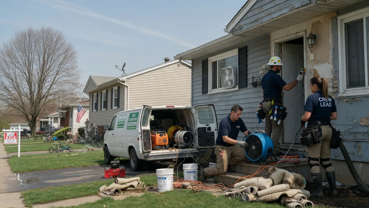 Flood Cleanup in Woodbine, IA near me