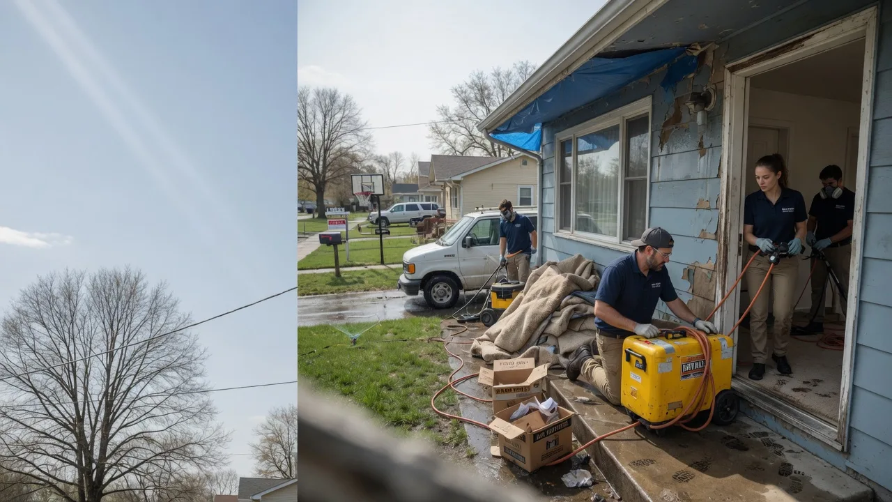Basement Flood Cleanup in Woodbine, IA near me